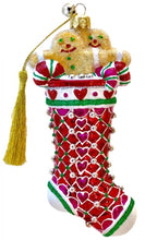 Load image into Gallery viewer, Ginger Stocked Ornament
