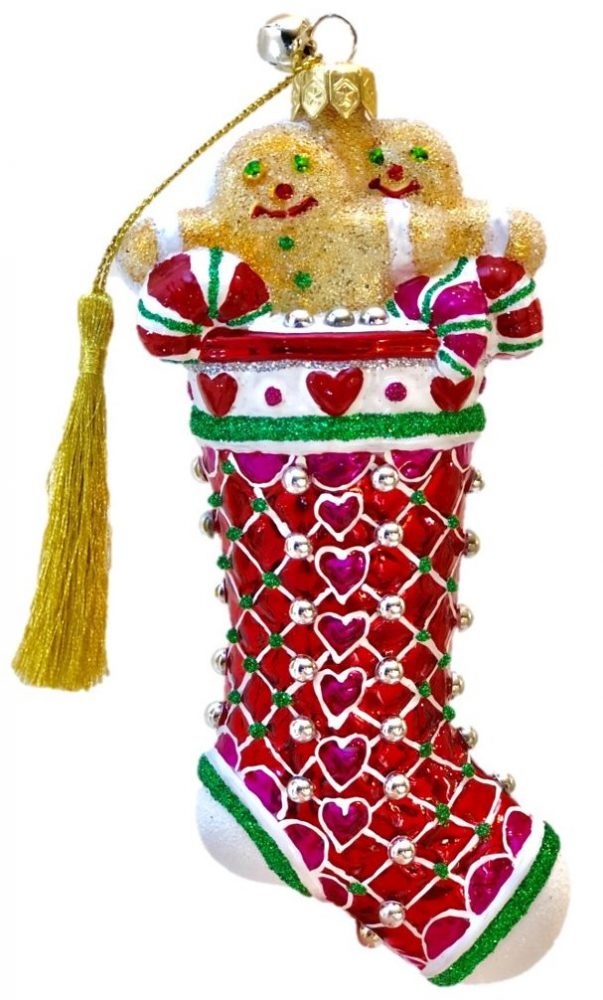 Ginger Stocked Ornament