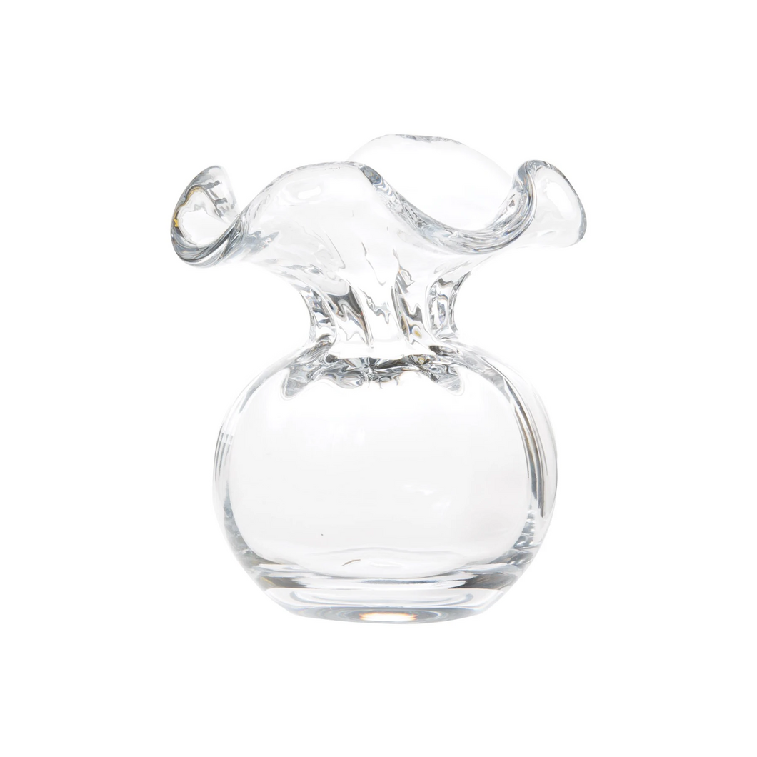Hibiscus Bud Vase Clear