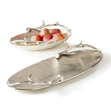 Load image into Gallery viewer, Silver Antler Tray, Lg

