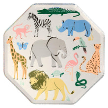 Load image into Gallery viewer, Safari Animals Dinner Plates - set of 8
