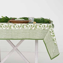 Load image into Gallery viewer, Holly Berry Tablecloth, 55 x 55
