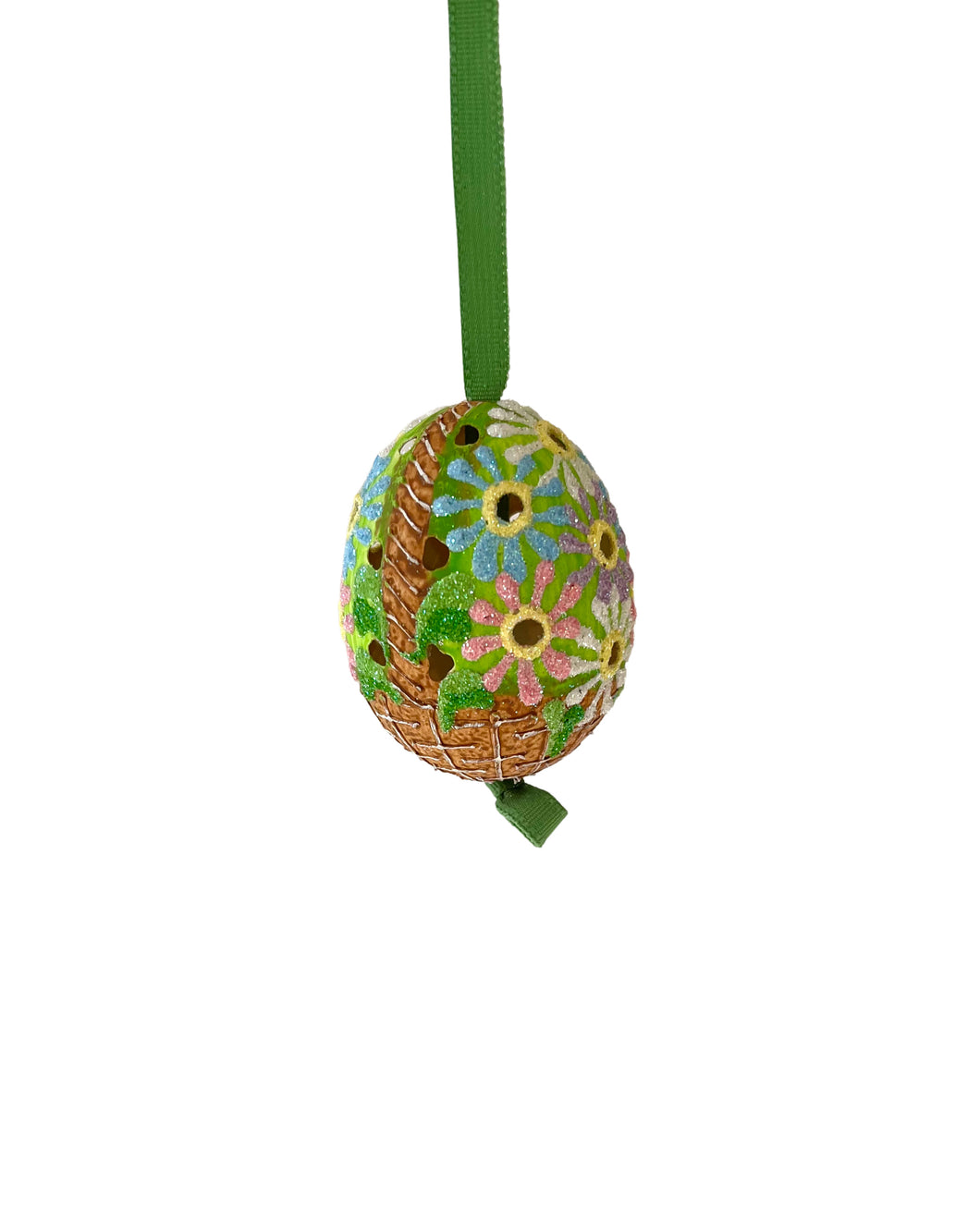 Flower Basket Easter Egg
