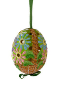 Load image into Gallery viewer, Flower Basket Easter Egg
