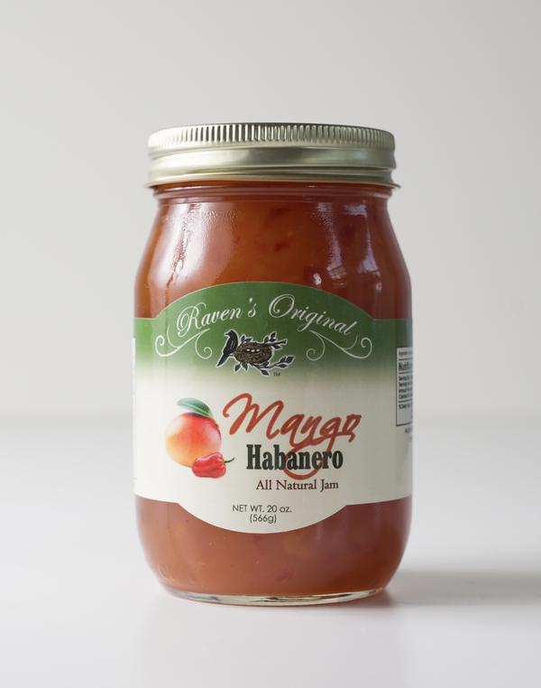 Mango Habanero Jam, 20 oz