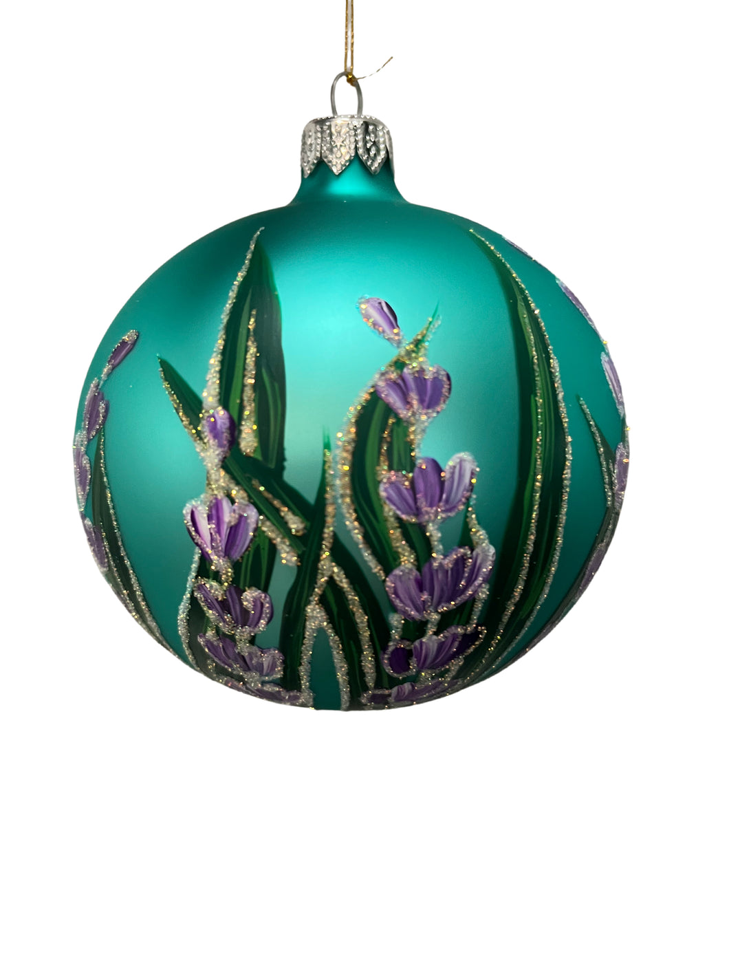 Tommie Flowers Ball Ornament