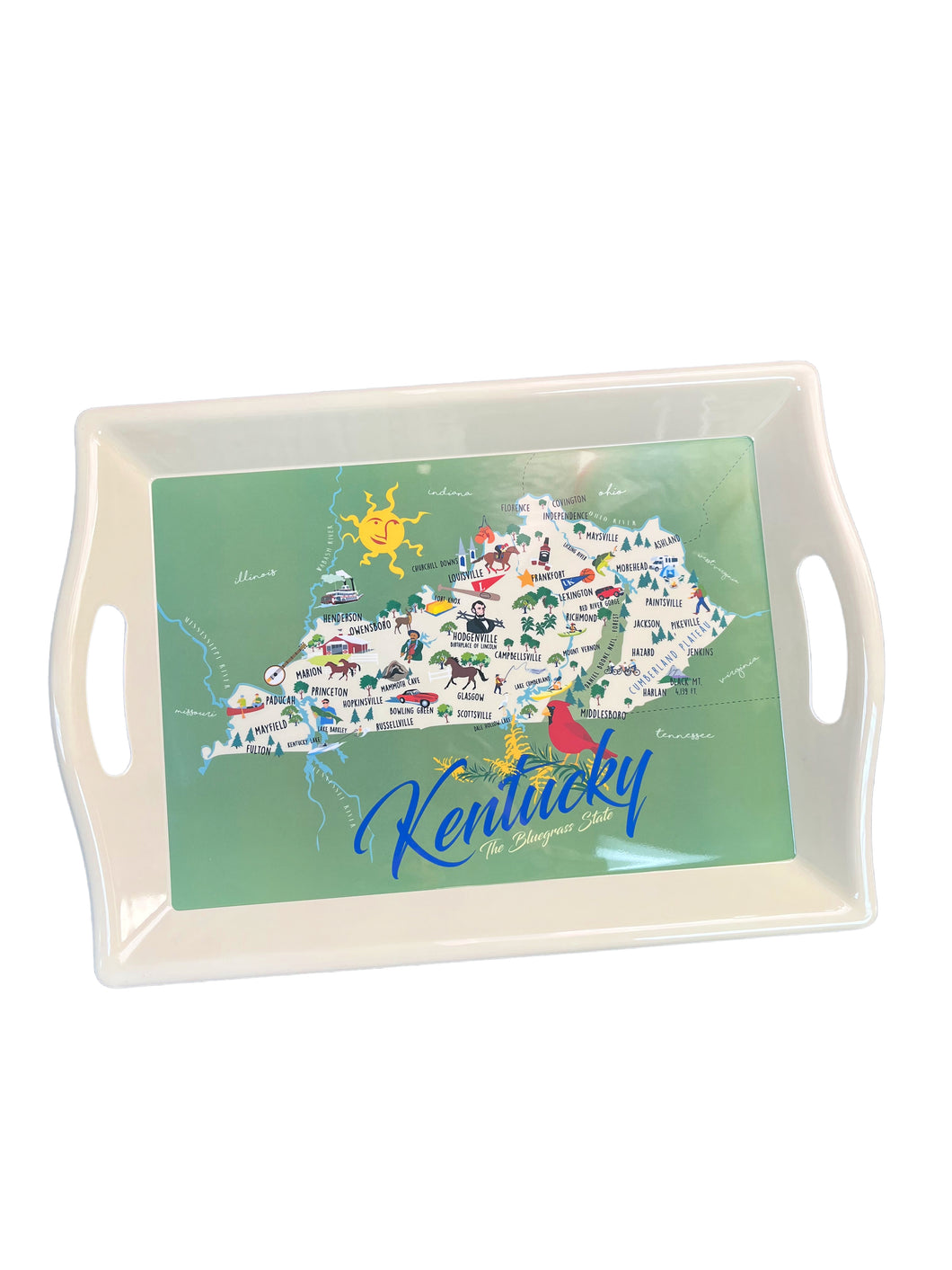 Kentucky 2-Handle Butler Tray