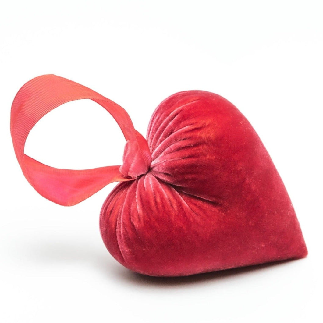 Guava Ribbon Heart, Medium