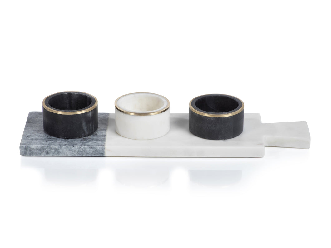 Markana Two-Tone Condiment Set