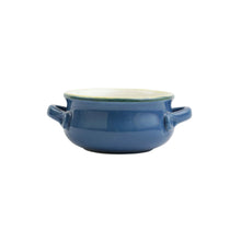Load image into Gallery viewer, Italian Bakers Blue Small Handled Round Baker
