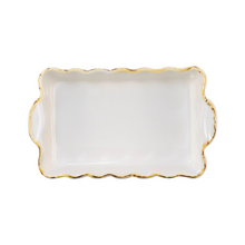 Load image into Gallery viewer, Italian Bakers White Small Rectangular Baker
