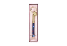 Load image into Gallery viewer, Ink Pen Key Fob, Garden Toss
