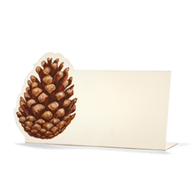 Load image into Gallery viewer, Pinecone Place Card, 12 ct
