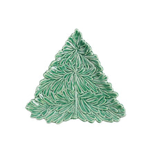 Load image into Gallery viewer, Lastra Holiday Figural Tree Small Plate
