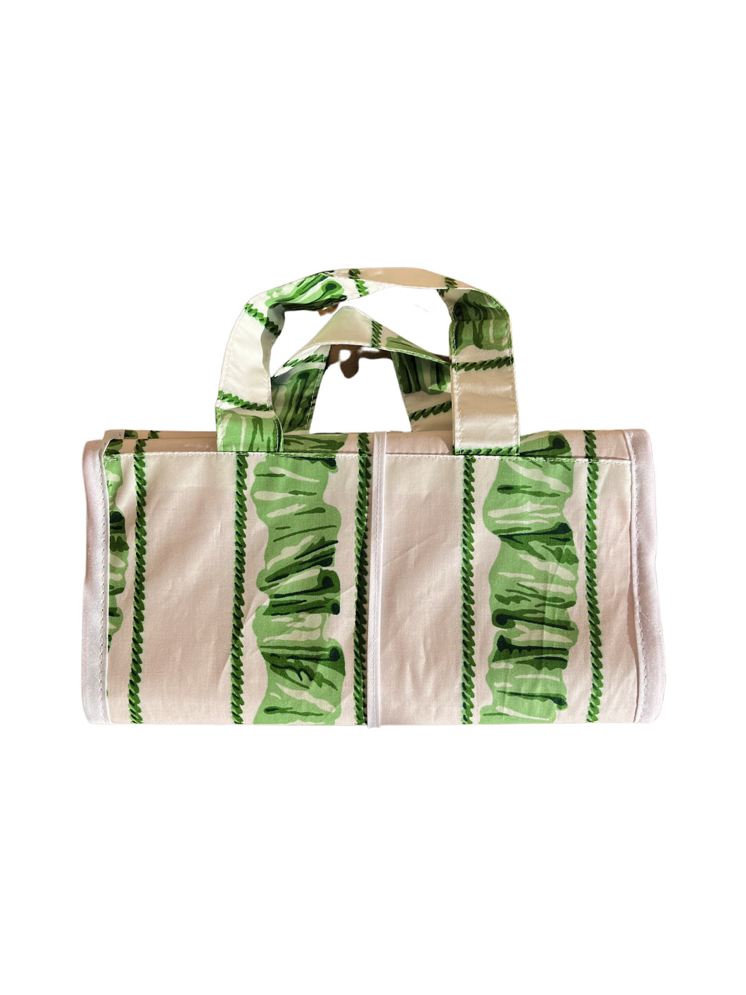 Hattie's Long Fold-Up Bag, Laurie's Ruffled Ribbon