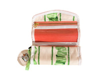 Load image into Gallery viewer, Jules Jewelry Roll, Laurie&#39;s Ruffled Ribbon
