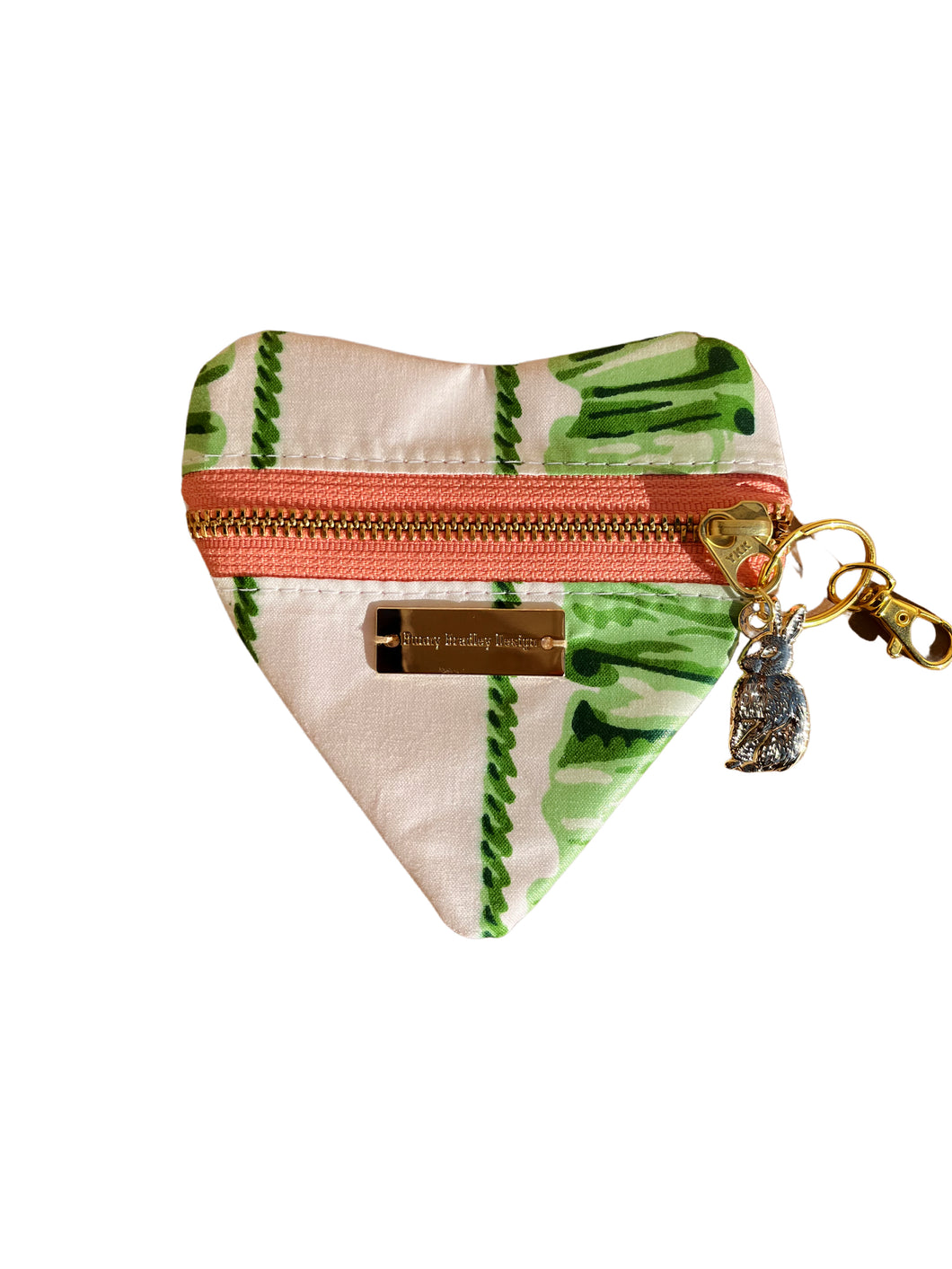 Small Cupid Cat Credit Card Holder, Laurie's Ruffled Ribbon