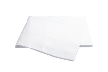Load image into Gallery viewer, Luca Hemstitch Full/Queen Flat Sheet, White

