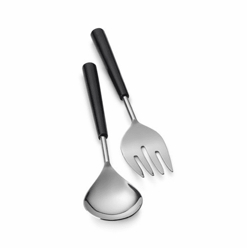 Contour Black Onyx Salad Set