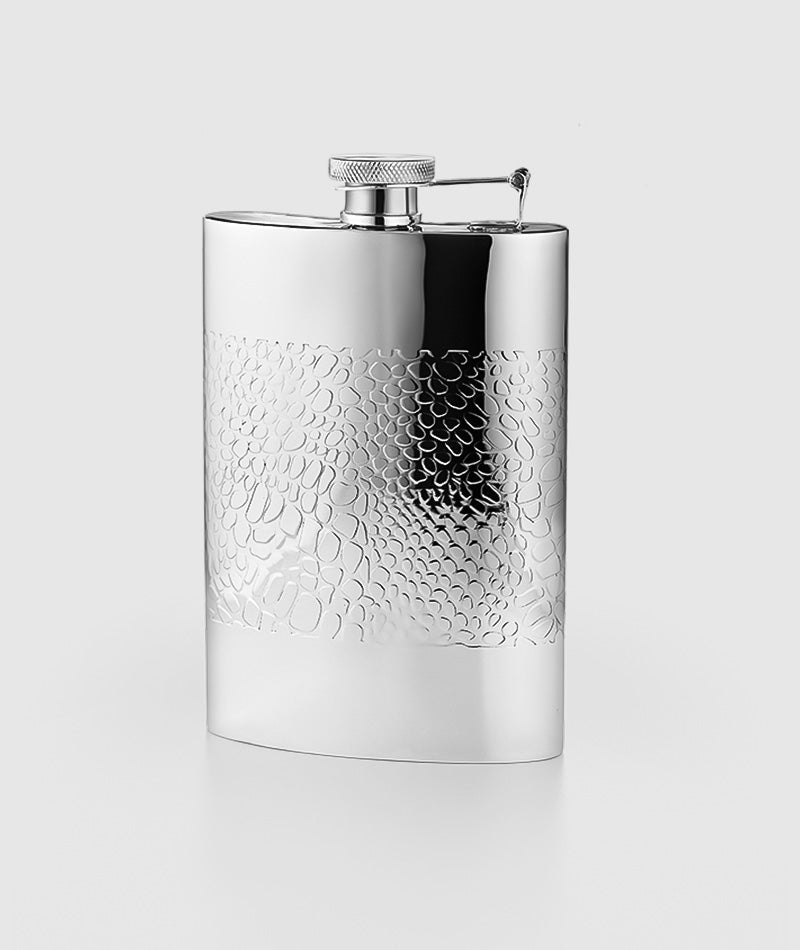 Kenya Crocodile Hip Flask