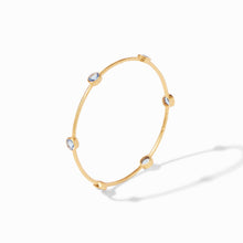 Load image into Gallery viewer, Chalcedony Blue Milano Bangle
