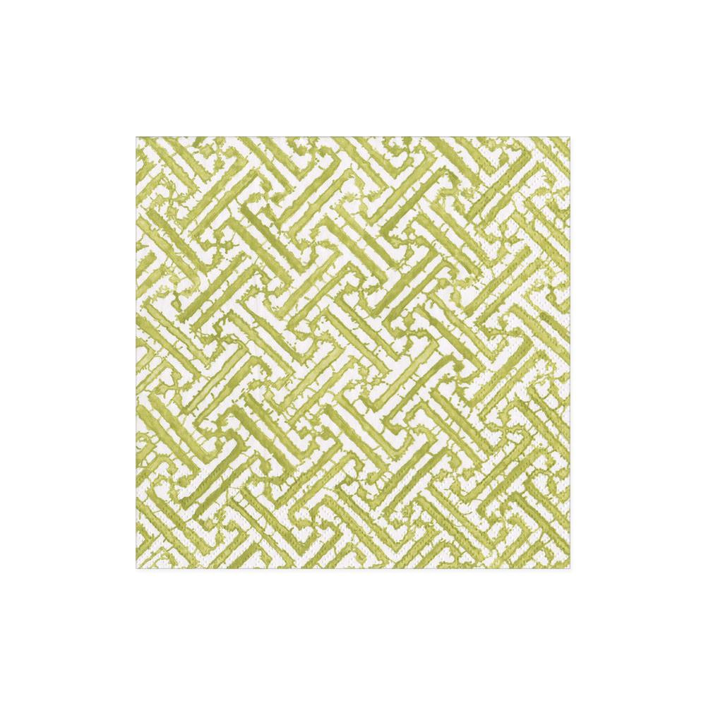 Caspari Fretwork Paper Cocktail Napkins