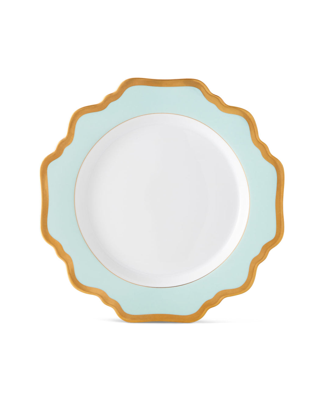 Anna's Palate Aqua Green Salad Plate