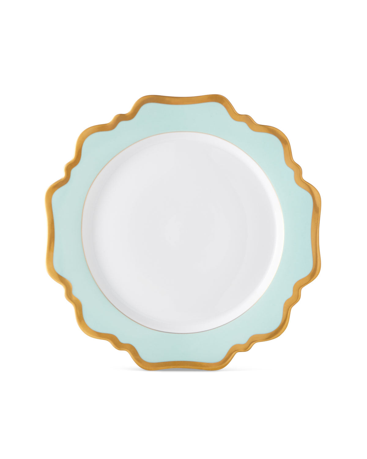 Anna's Palate Aqua Green Dinner Plate