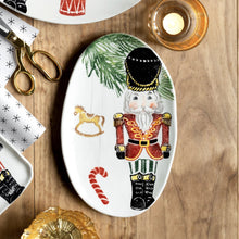 Load image into Gallery viewer, Nutcrackers Small Oval Platter
