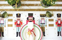 Load image into Gallery viewer, Nutcrackers Placemat, 24 Sheets
