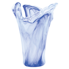 Load image into Gallery viewer, Onda Glass Cobalt Large Vase
