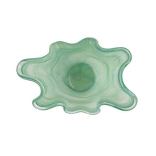 Load image into Gallery viewer, Onda Glass Green Medium Bowl
