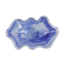 Load image into Gallery viewer, Onda Glass Cobalt Large Bowl
