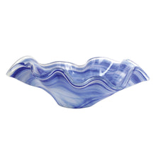 Load image into Gallery viewer, Onda Glass Cobalt Large Bowl
