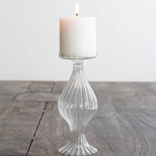 Load image into Gallery viewer, Ottico Glass Short Bud Vase/Candleholder, Set of 2
