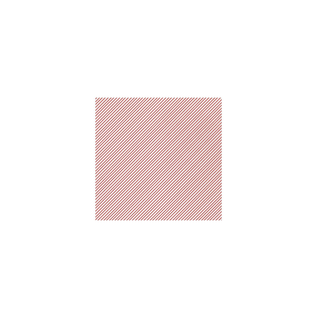 Papersoft Napkins Seersucker Stripe Red Cocktail Napkins, Set of 20