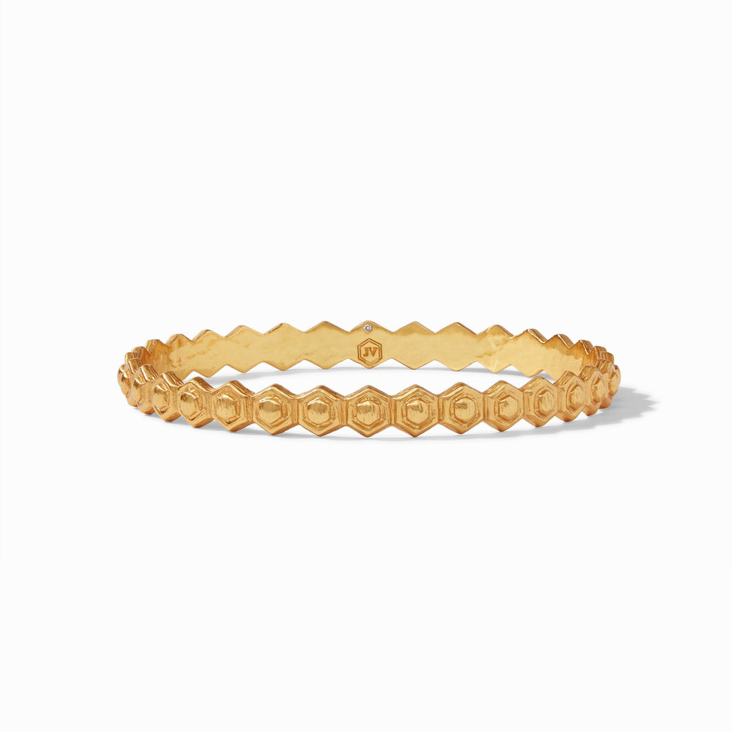 Gold Palladio Bangle, Sm