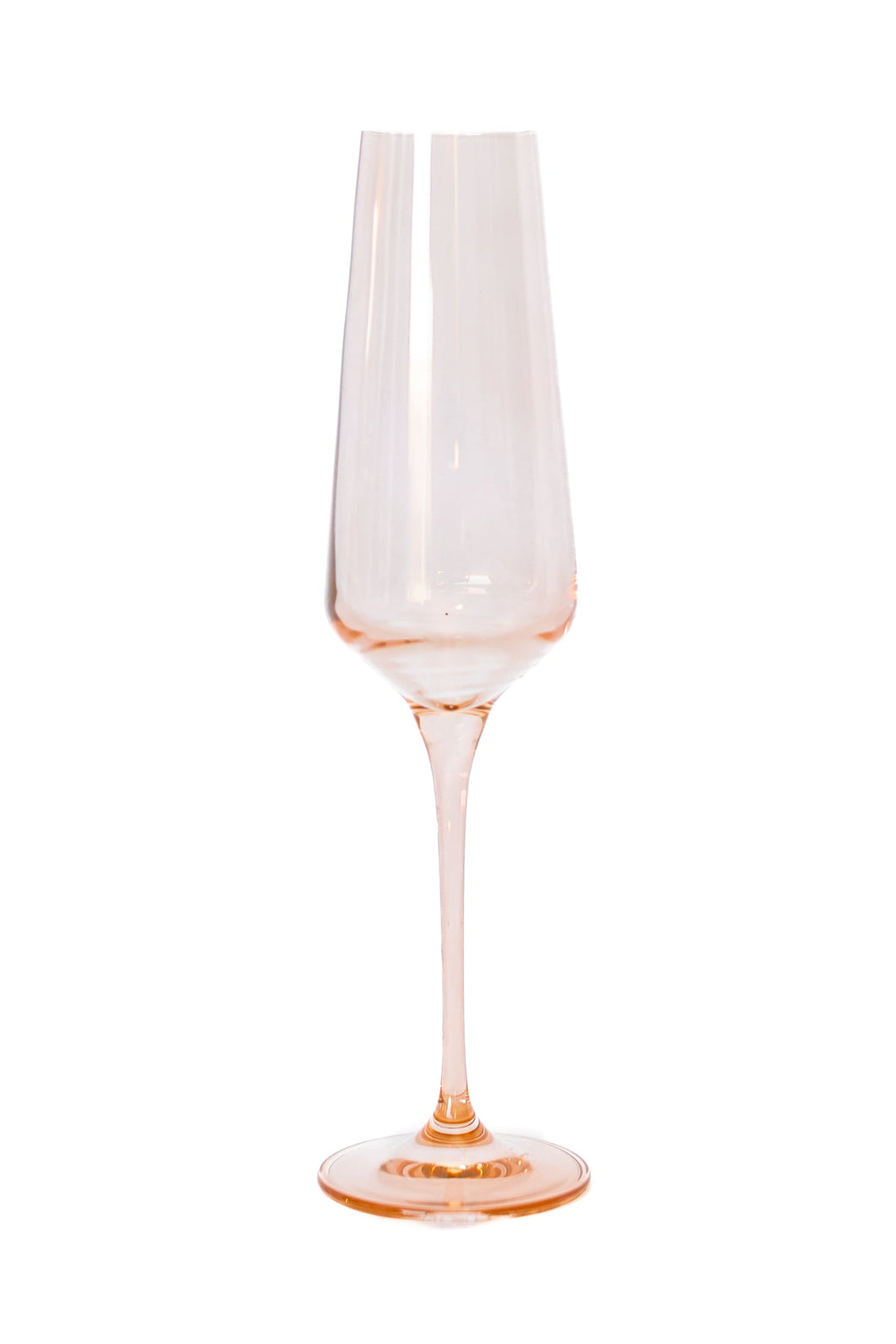 Blush Pink Champagne Flute