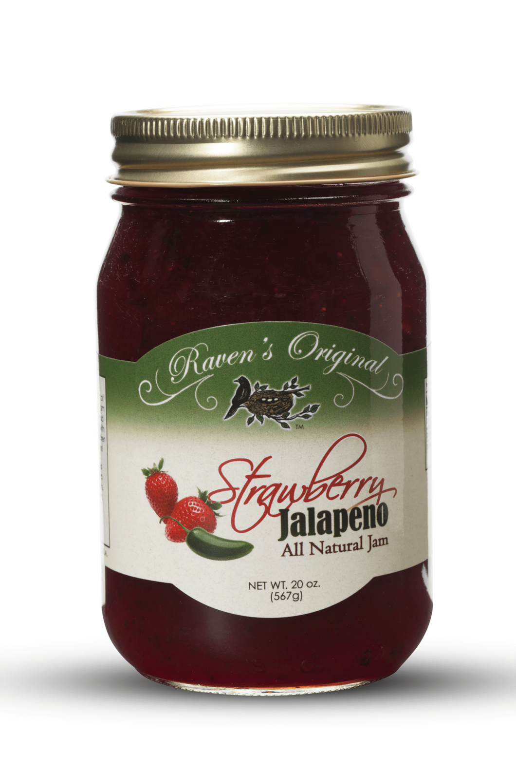 Strawberry Jalapeno Jam, 20 oz