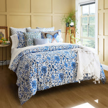 Load image into Gallery viewer, Zoya Azure Organic Standard Sham

