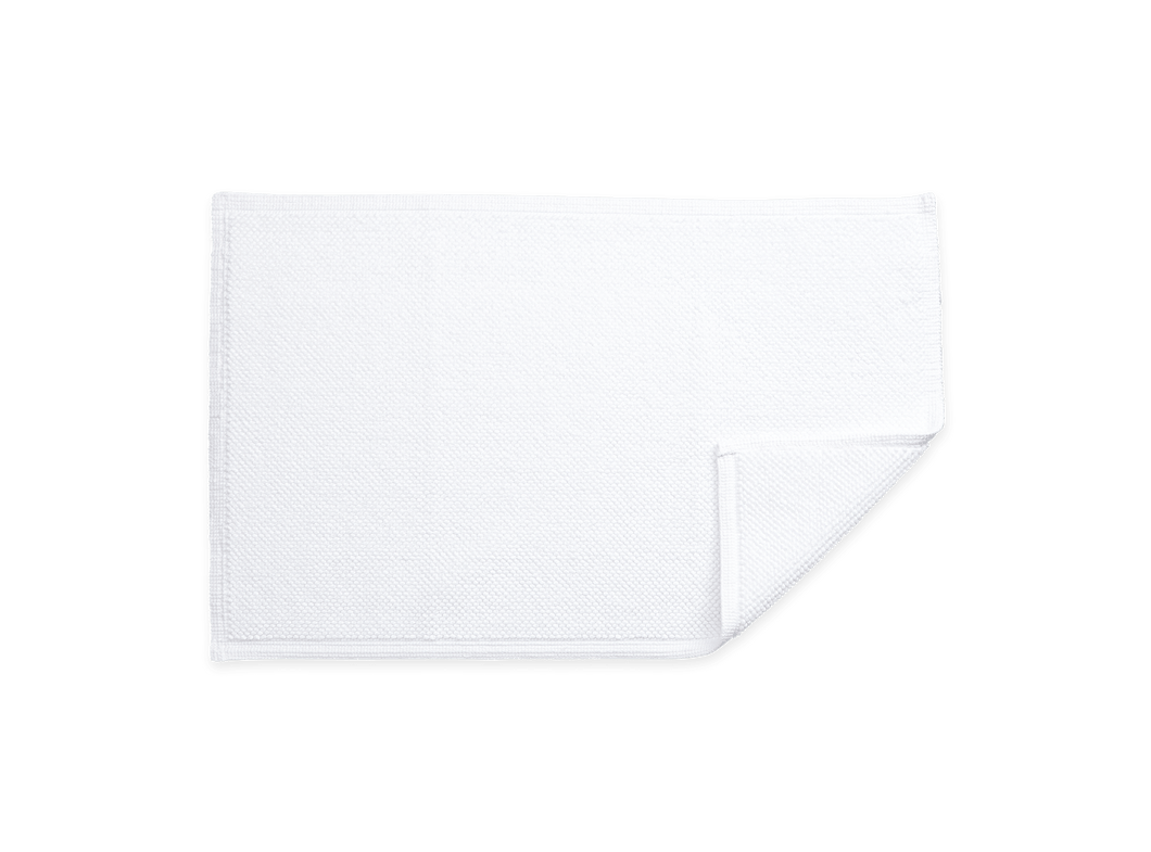 Reverie Bath Rug Small , White
