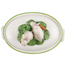 Load image into Gallery viewer, Spring Vegetables Tureen with Bunnies
