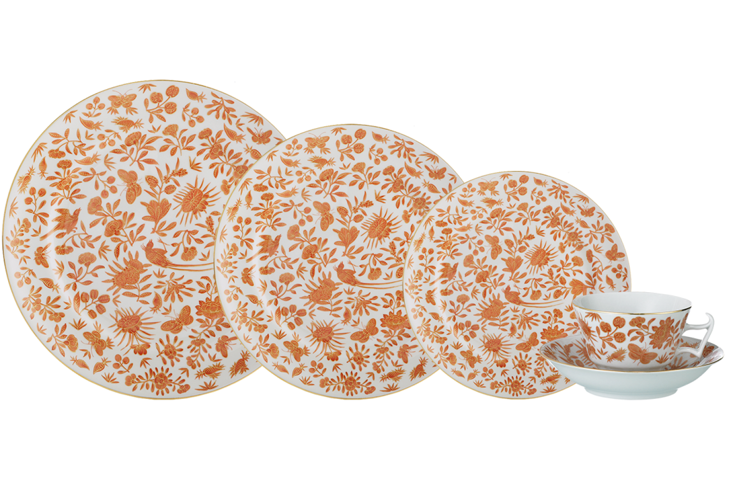 Sacred Bird & Butterfly 5 Piece Place Setting - Thumbnail 3