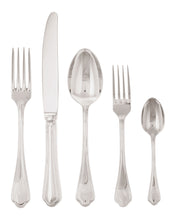 Load image into Gallery viewer, Filet Torias Solid Handle Flatware 5pc Place Setting
