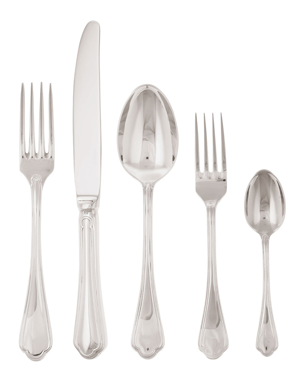 Filet Torias Solid Handle Flatware 5pc Place Setting