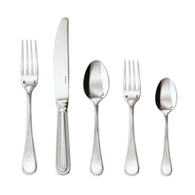 Load image into Gallery viewer, Perles Solid Handle Flatware 5 pc Place Setting, 18/10 Stainless Steel
