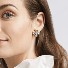 Load image into Gallery viewer, Savoy Earring, Obsidian Black
