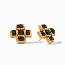 Load image into Gallery viewer, Savoy Earring, Obsidian Black
