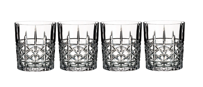 Brady Double Old Fashioned, Set of 4