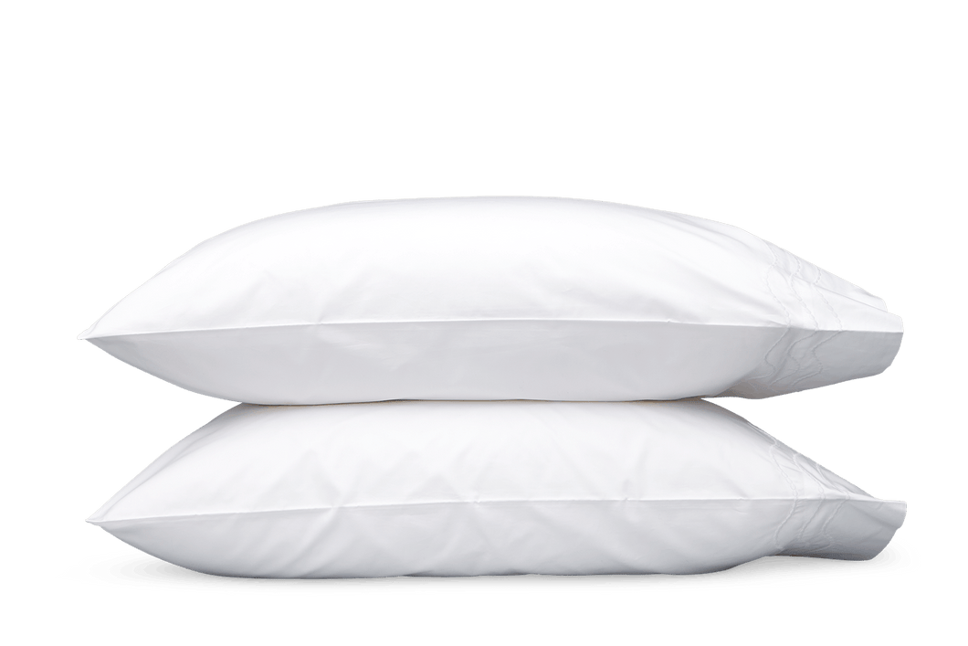 Serena Pair of Standard Pillowcases, White